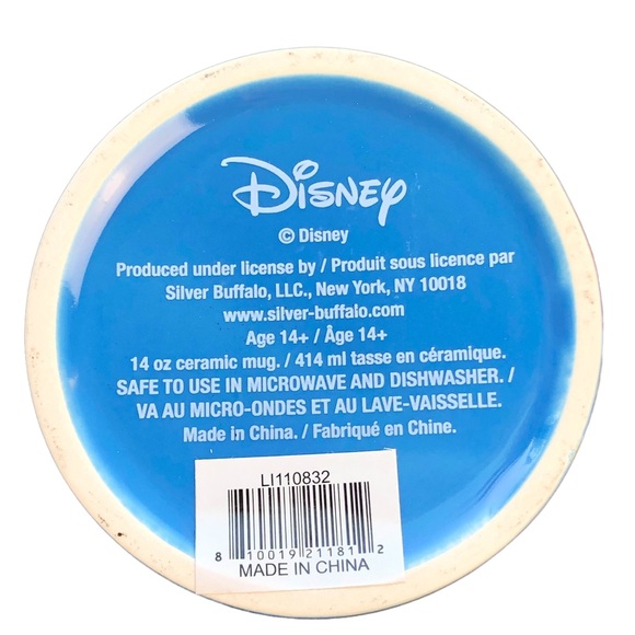 Disney Lilo and Stitch: "Ohana Means Family" Double Sided Blue Ceramic Mug - Picture 4 of 4